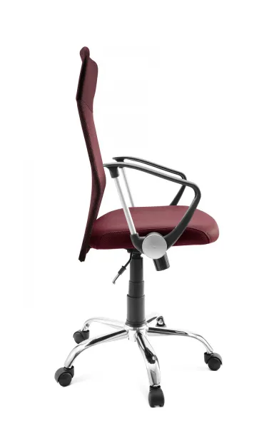 Кресло руководителя ГЕЛЕОС Комфорт (бордовый) (арт. Комф_бор)