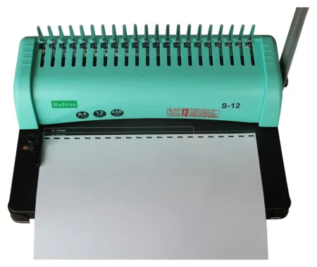 Переплетчик Bulros Bulros S-12, пластиковой пружиной (арт. BB-D-PLB-S-12-not-not-Ma)