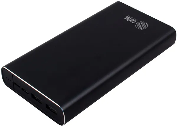 Мобильный аккумулятор Cactus 20000mAh, 2.1A, 2xUSB, черный (арт. CS-PBFSIT-20000)