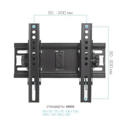 Кронштейн VLK TRENTO-13 чёрный для TV 20-43″ (арт. 51019)