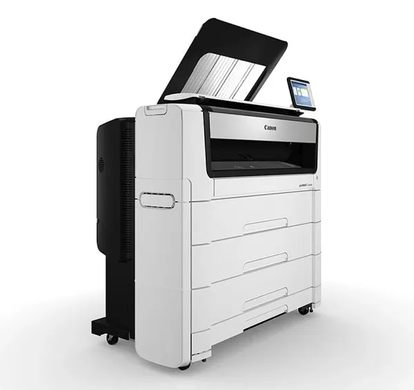 Лазерный широкоформатный принтер Canon plotWAVE T75 P4R CO с четырьмя рулонами, без крышки (арт. PlotWave T75 P4R CO)