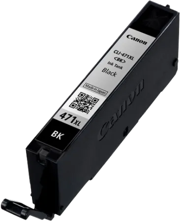 Оригинальный картридж Canon CLI-471XL BK (чёрный, увеличенной ёмкости 11 мл.) (арт. 0346C001)