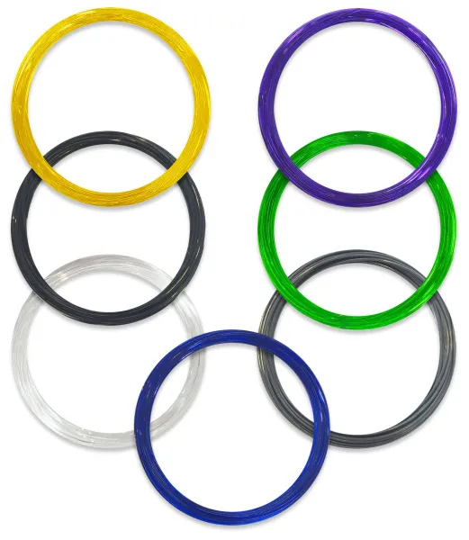 Пластик для ручки 3D Cactus PETG (d=1.75мм, L=10м, 7цв.) (арт. CS-3D-PETG-7X10M)