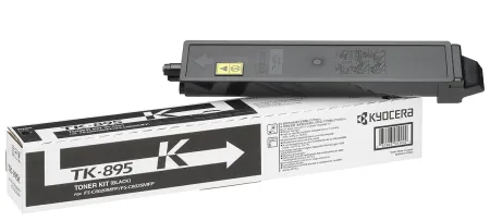 Оригинальный тонер-картридж Kyocera TK-895K (чёрный, 12000 стр.) (арт. 1T02K00NL0)