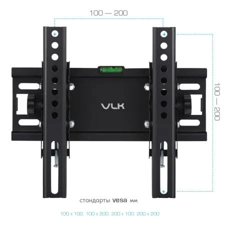 Кронштейн VLK TRENTO-38 чёрный для TV 15-48″ (арт. 51043)