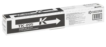 Оригинальный тонер-картридж Kyocera TK-895K (чёрный, 12000 стр.) (арт. 1T02K00NL0)