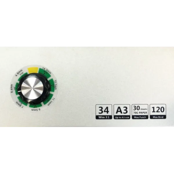 Переплетчик Office Kit B3432E на металлическую пружину (арт. B3432E)