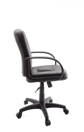 Кресло руководителя ГЕЛЕОС Эксперт (черный) (арт. Экс_черн)