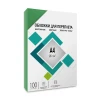 Обложки для переплета ГЕЛЕОС А4, кожа, зеленые, 100 шт (арт. CCA4G)