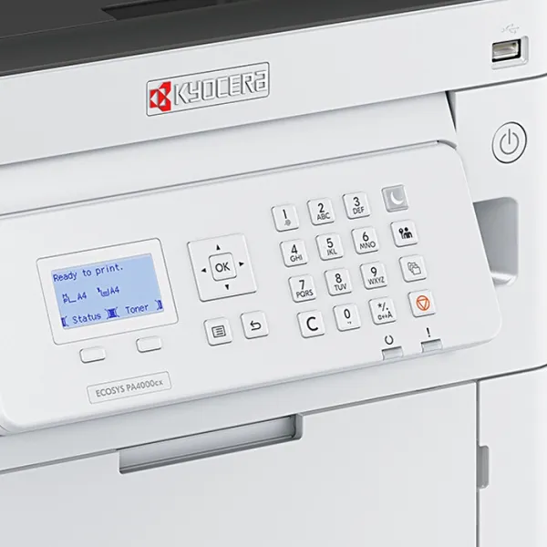Принтер лазерный цветной Kyocera ECOSYS PA4000cx, A4, 40 стр./мин. (арт. 1102Z03NL0)