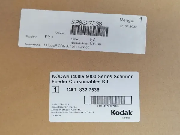 Ремонтный комплект Kodak для документного сканера Kodak i4200 / i4600 / i5200 / i5600 / i5800 (арт. 8327538)