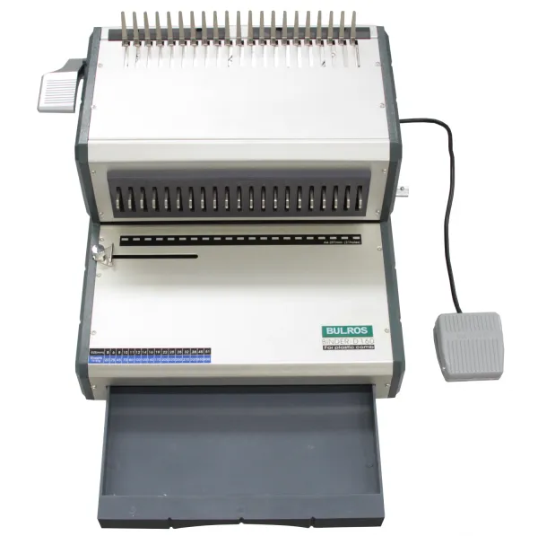 Электрический переплётчик Bulros D160 на пластиковую пружину (арт. BB-D-PLB-D160-yes-yes-El)