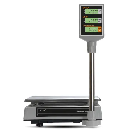 Торговые настольные весы Mertech M-ER 327 ACP-15.2 ″Ceed″ LCD Белые (арт. 3025)