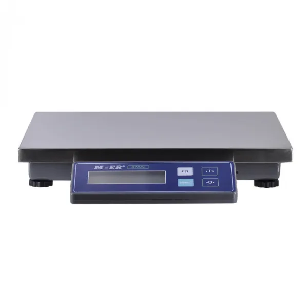 Фасовочные настольные весы Mertech M-ER 224F-32.5 LCD STEEL USB без АКБ (арт. 3765)