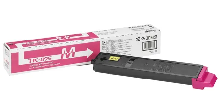 Оригинальный тонер-картридж Kyocera TK-895M (пурпурный, 6000 стр.) (арт. 1T02K0BNL0)