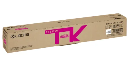 Оригинальный тонер-картридж Kyocera TK-8115M (пурпурный, 6000 стр.) (арт. 1T02P3BNL0)