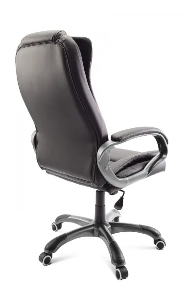 Кресло руководителя ГЕЛЕОС Барон (черный) (арт. Бар_черн)