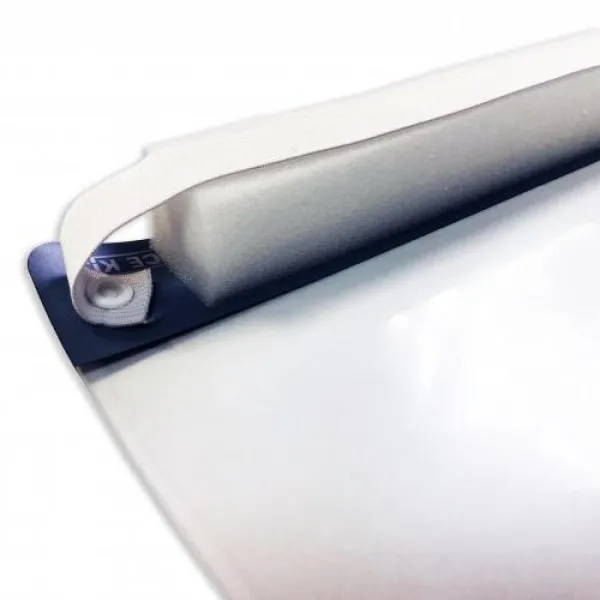 Экран-маска Office Kit 10 шт защитная для лица (немедицинская) ″Сохраняйте дистанцию″, Black,  (арт. FS-OKBLK)