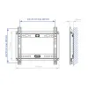 Кронштейн Kromax IDEAL-5 (чёрный) (арт. 26005)