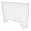 Экран защитный Office Kit настольный 61×81 см, с окном 40×10 см, акрил (арт. SCR-OK60804010)