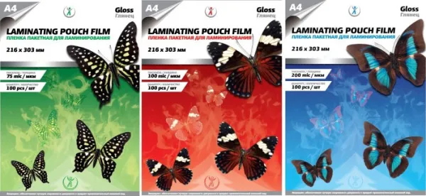 Пленка для ламинирования LF 70х100мм, 200мкм (125/40/35) (100 шт.) (арт. 3234)