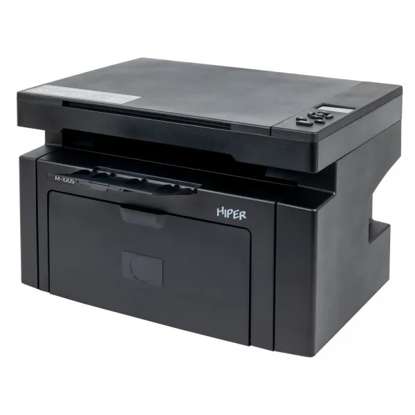 МФУ лазерное черно-белое HIPER M-1005NW Black (3-1), A4, LCD, USB, Bluetooth, RJ-45, Wi-Fi (арт. M-1005NW (BL))