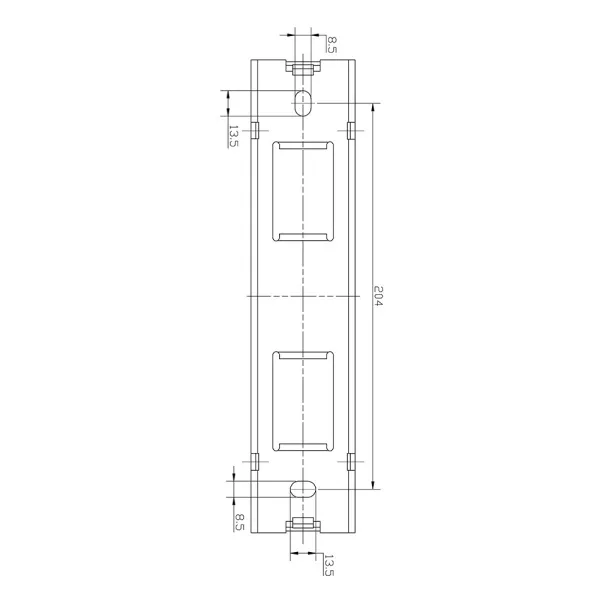 Кронштейн Kromax DIX-22 (чёрный) (арт. 28013)