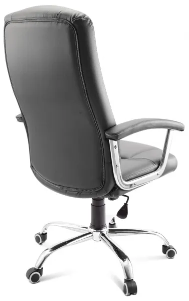 Кресло руководителя ГЕЛЕОС Престиж (черный) (арт. Прест_черн)