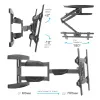 Кронштейн Kromax ATLANTIS-60 (чёрный) (арт. 28015)