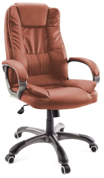 Кресло руководителя ГЕЛЕОС Барон (гранатовый) (арт. Бар_гранат)