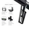 Кронштейн Kromax IDEAL-101 (чёрный) (арт. 24036)
