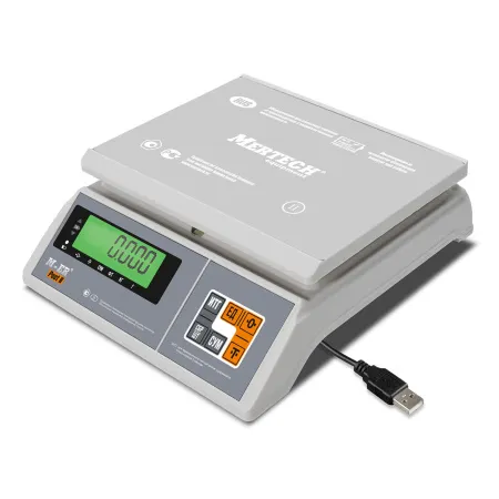 Фасовочные напольные весы Mertech M-ER 326 AFU-32.1 ″Post II″ LCD USB-COM (арт. 3107)