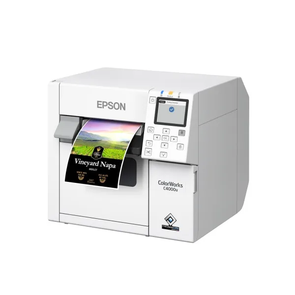 Цветной принтер этикеток Epson ColorWorks CW-C4000 (Gloss) (арт. C31CK03A9991)