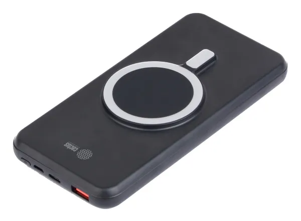 Мобильный аккумулятор Cactus (10000mAh 3A 1xUSB беспроводная зарядка, черный) (арт. CS-PBFSRT-10000_MAK)
