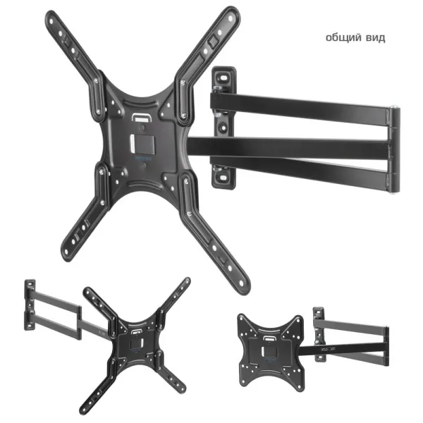 Кронштейн Kromax DIX-25 (чёрный) (арт. 24049)