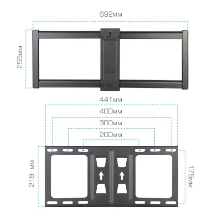 Кронштейн VLK TRENTO-20 чёрный для TV 26-90″ (арт. 51040)