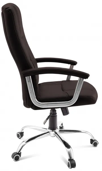 Кресло руководителя ГЕЛЕОС Престиж (коричневый) (арт. Прест_корич)