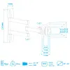 Кронштейн VLK TRENTO-3 чёрный для TV 10-32″ (арт. 51003)