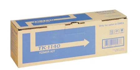 Оригинальный тонер-картридж Kyocera TK-1140 (чёрный, 7200 стр.) (арт. 1T02ML0NLC)