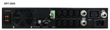 Источник бесперебойного питания Powercom SMART RACK&TOWER SRT-2000A LCD (арт. SRT-2000A LCD)
