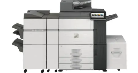 МФУ лазерное цветное Sharp MX-7081EU (арт. MX7081EU)