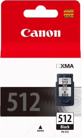 Оригинальный картридж Canon PG-512 (чёрный, увеличенной ёмкости 15 мл.) (арт. 2969B007)