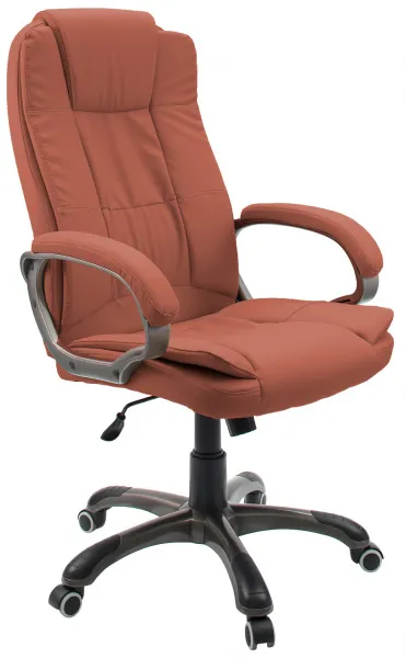 Кресло руководителя ГЕЛЕОС Барон (гранатовый) (арт. Бар_гранат)