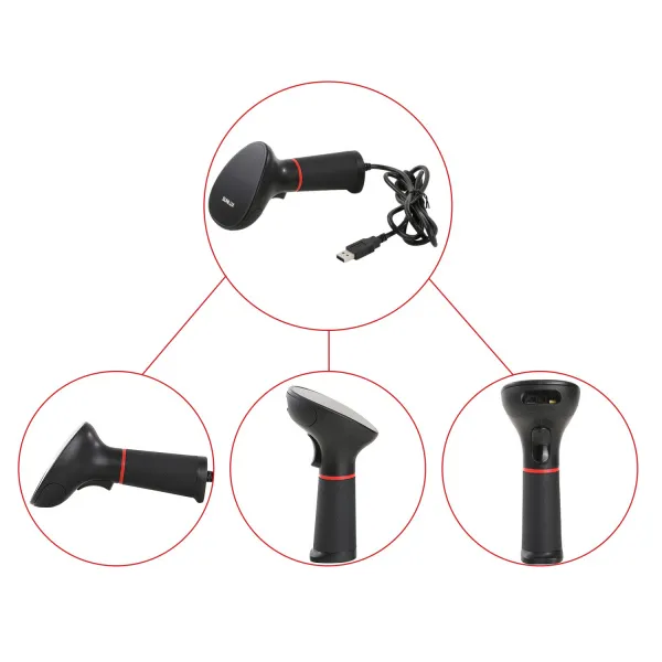 Сканер штрих-кода SUNLUX XL-3610 USB (2D) без подставки (арт. XL-3610U)