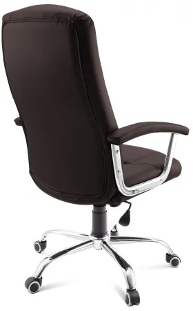 Кресло руководителя ГЕЛЕОС Престиж (коричневый) (арт. Прест_корич)