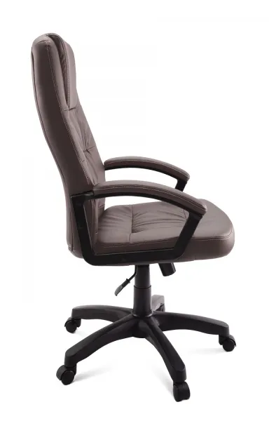 Кресло руководителя ГЕЛЕОС Гранд (коричневый) (арт. Гранд_корич)