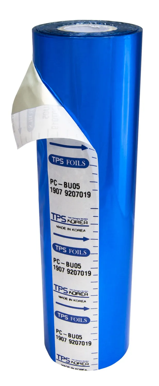 Фольга для ламинирования TPS (213мм x 122м, синий) (арт. 2425)