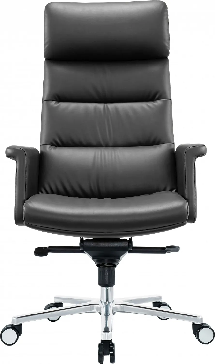 Кресло руководителя Cactus кожа крестов. алюминий (арт. CS-LBK-AMSTERDAM)