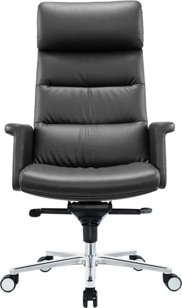 Кресло руководителя Cactus кожа крестов. алюминий (арт. CS-LBK-AMSTERDAM)