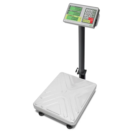 Торговые напольные весы Mertech M-ER 335 ACPU-60.10 ″TURTLE″ с расчетом стоимости товара LCD (арт. 3162)